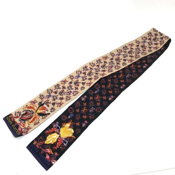 LOUIS VUITTON Monogram Bandeau Rendezvous Scarf - Picture 9 of 16